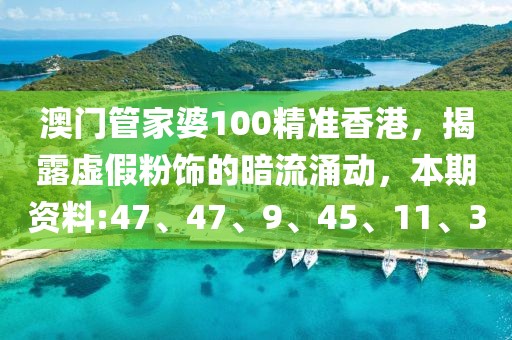 澳门管家婆100精准香港，揭露虚假粉饰的暗流涌动，本期资料:47、47、9、45、11、3